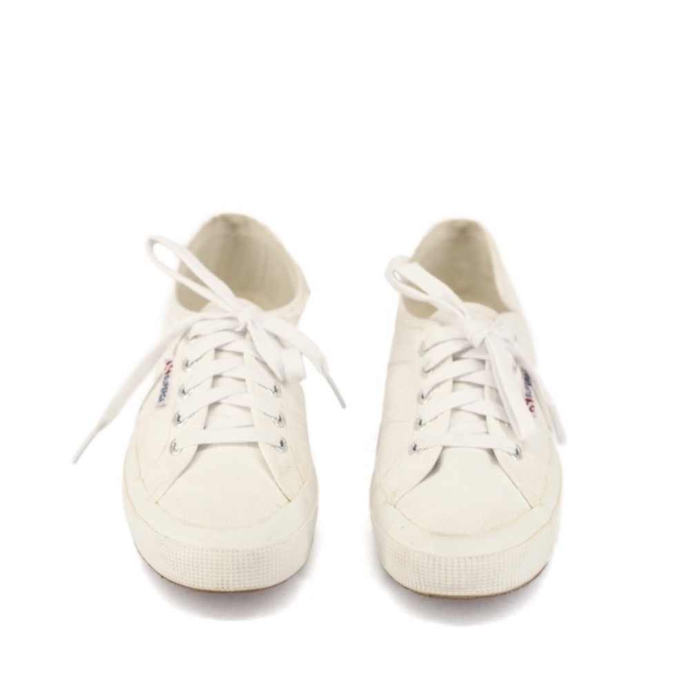Superga low top beige